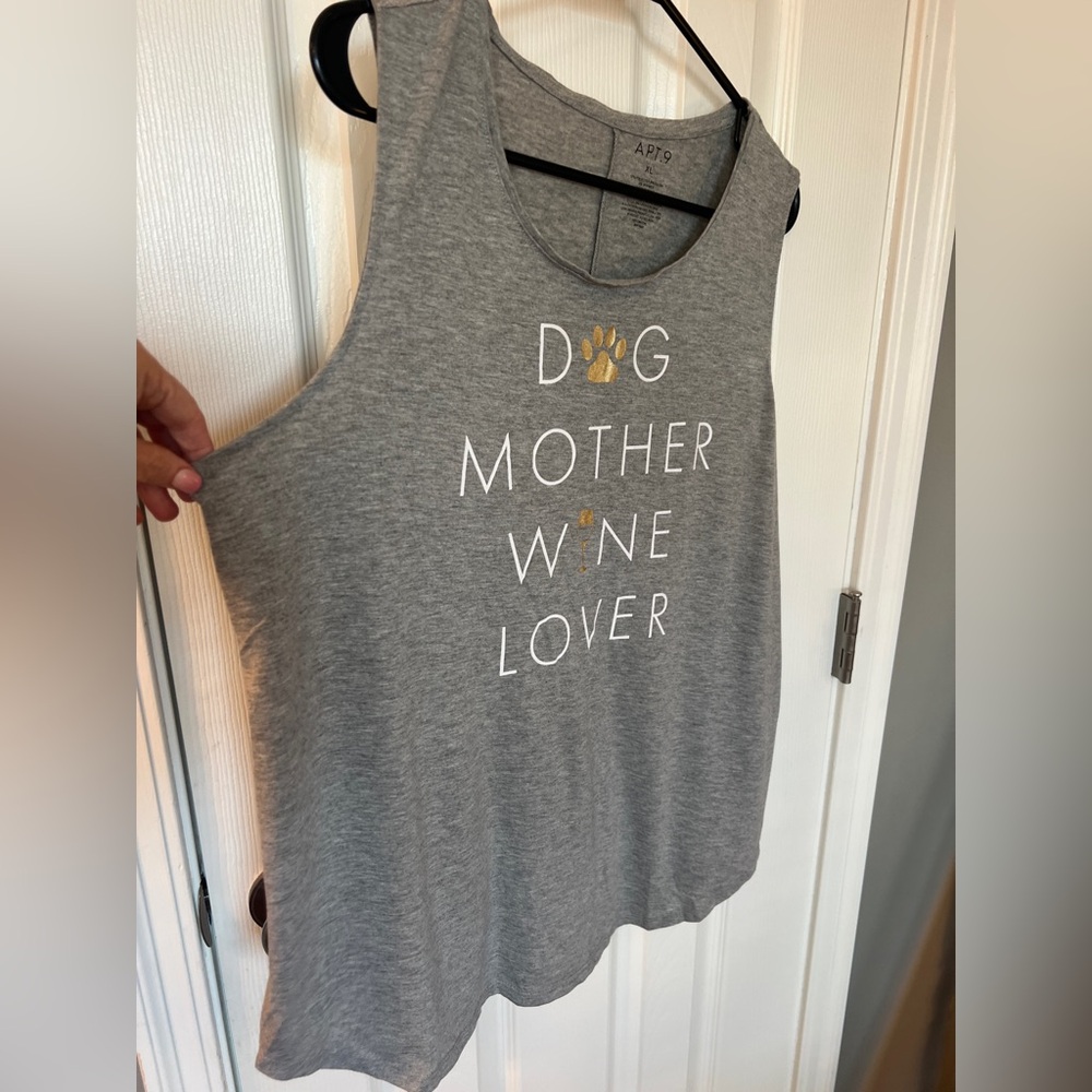 Apt. 9 Heather Gray Tank Top